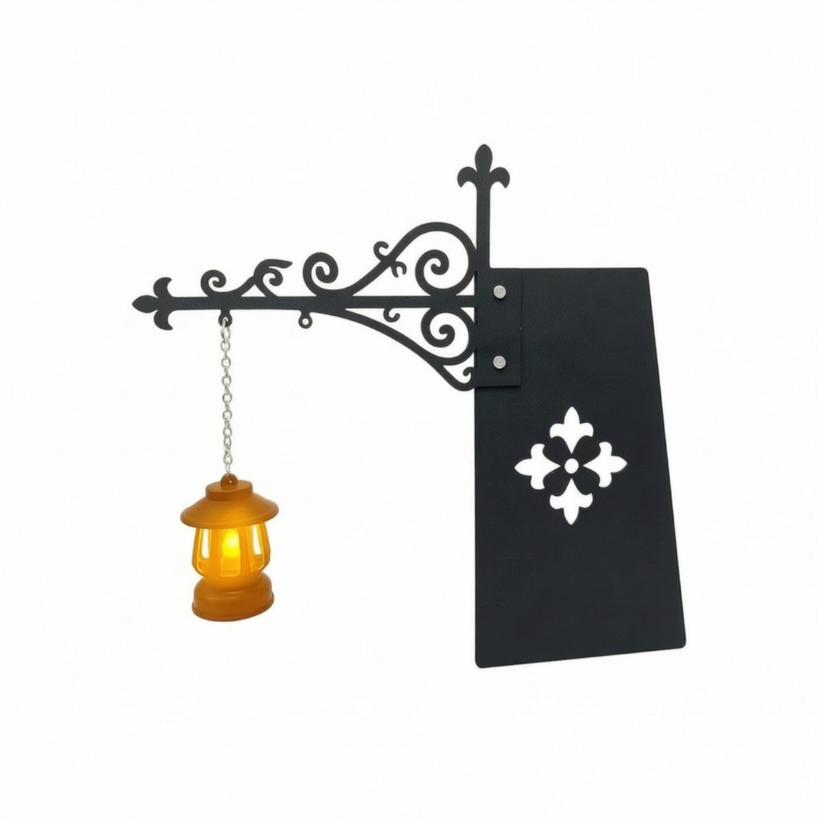 Bookshelf - Lámpara de Pared Decorativa de Hierro