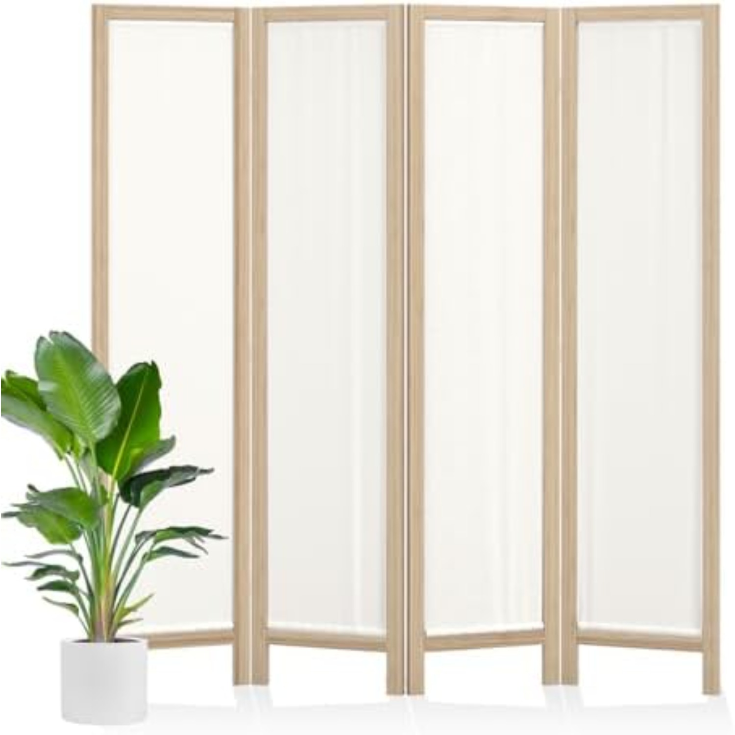 Partition Screen Divider - Separador de Habitaciones de Lino, Biombo