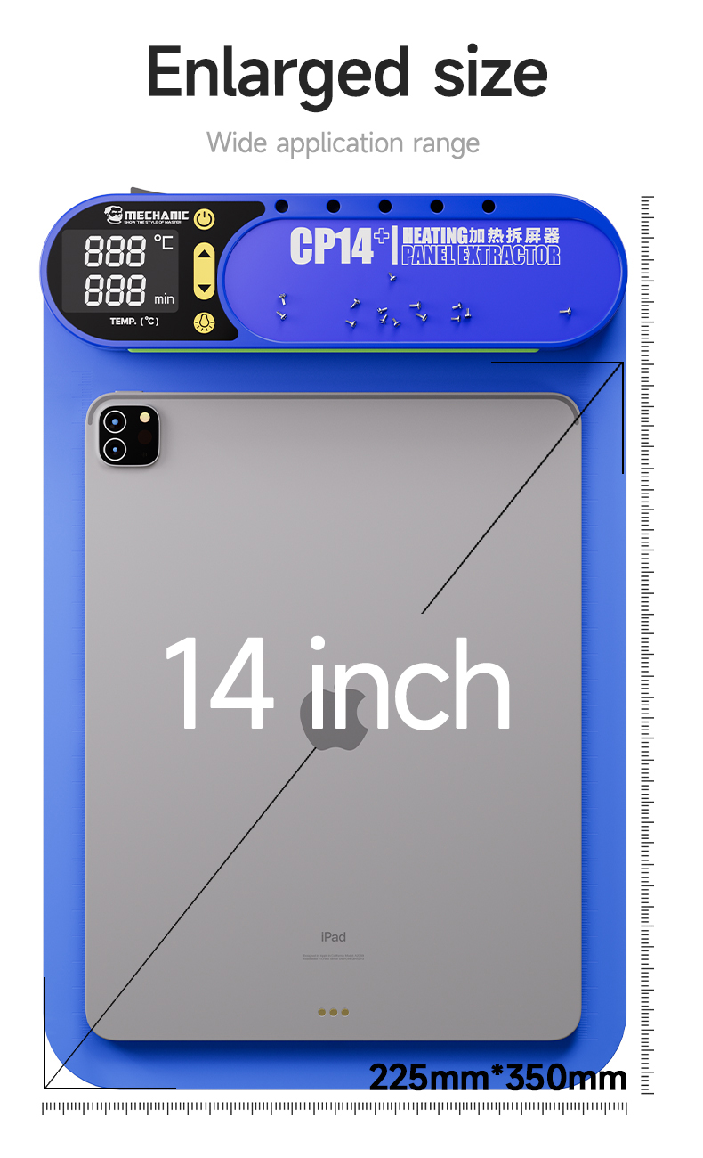 Partition Screen Divider - Separador de pantalla LCD mecánico CP14