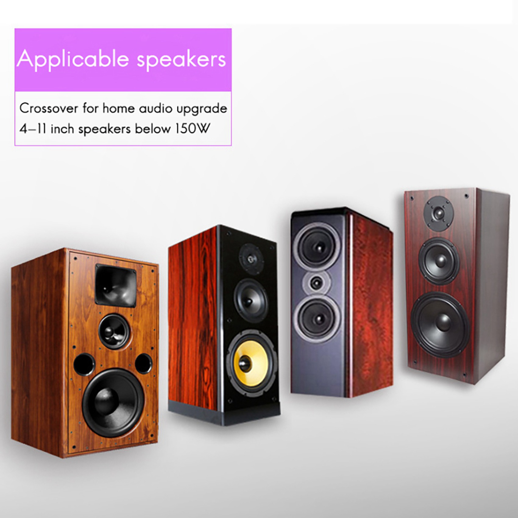 Bookshelf - Divisor de Frecuencia de Audio ABRI-2X