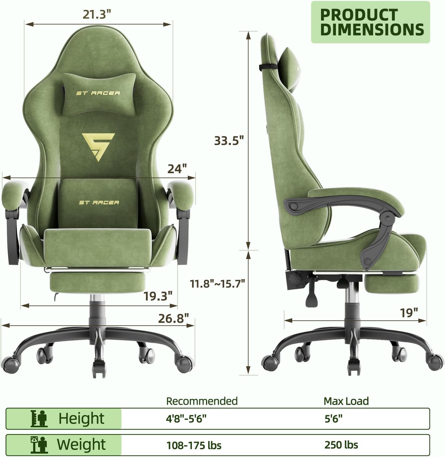 Silla de juego de diseño depor - Office Chair Cushion reseña y precio