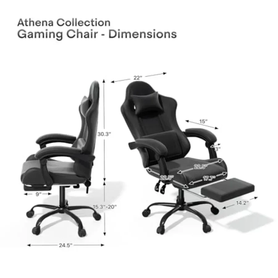 Silla ergonómica para videojue - Office Chair reseña y precio