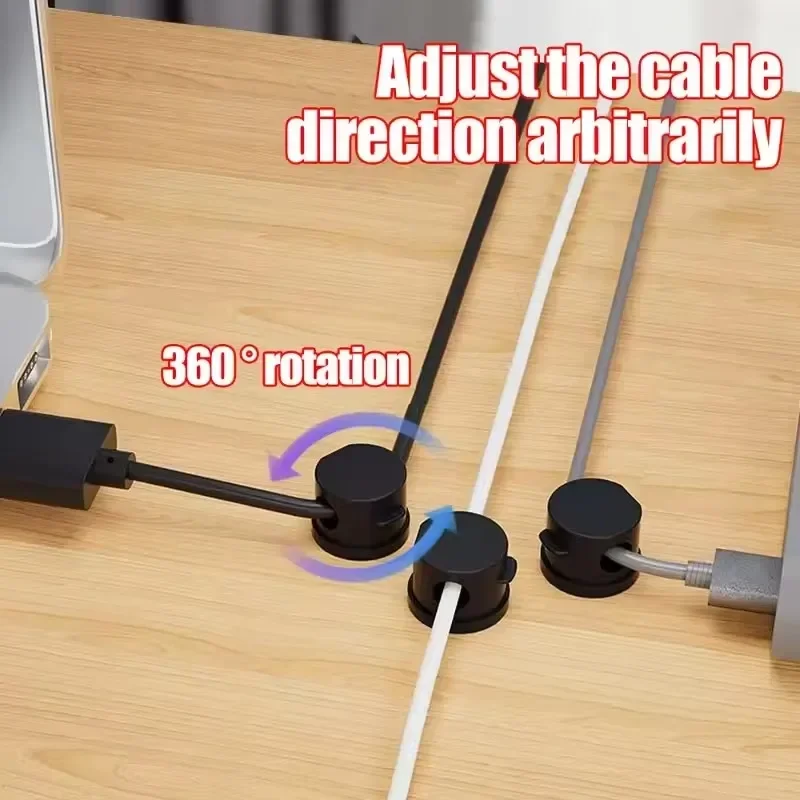 360 °   Organizador de cables  - Desk Organizer reseña y precio