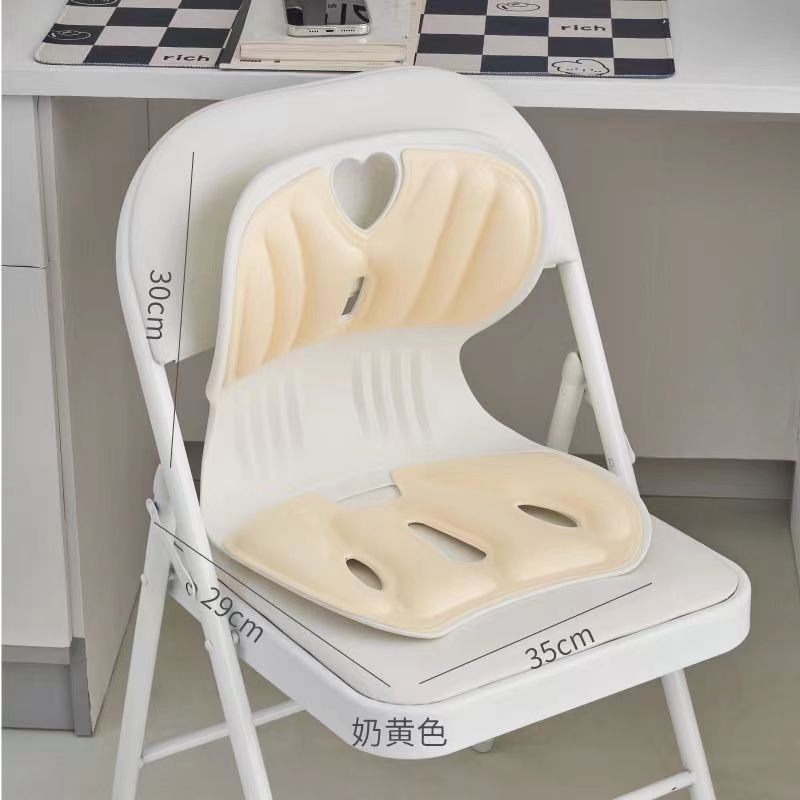 Cojín de soporte lumbar con es - Office Chair Cushion reseña y precio
