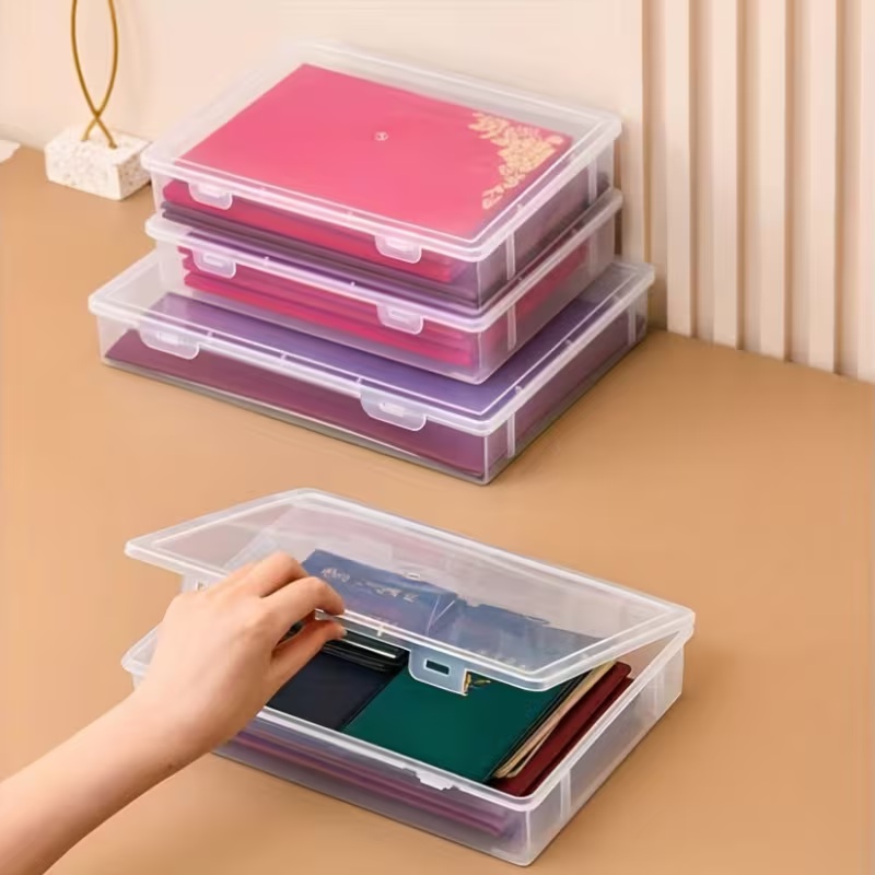 1 unidad: caja transparente pa - File Cabinet reseña y precio