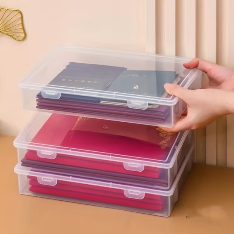 1 unidad: caja transparente pa - File Cabinet reseña y precio