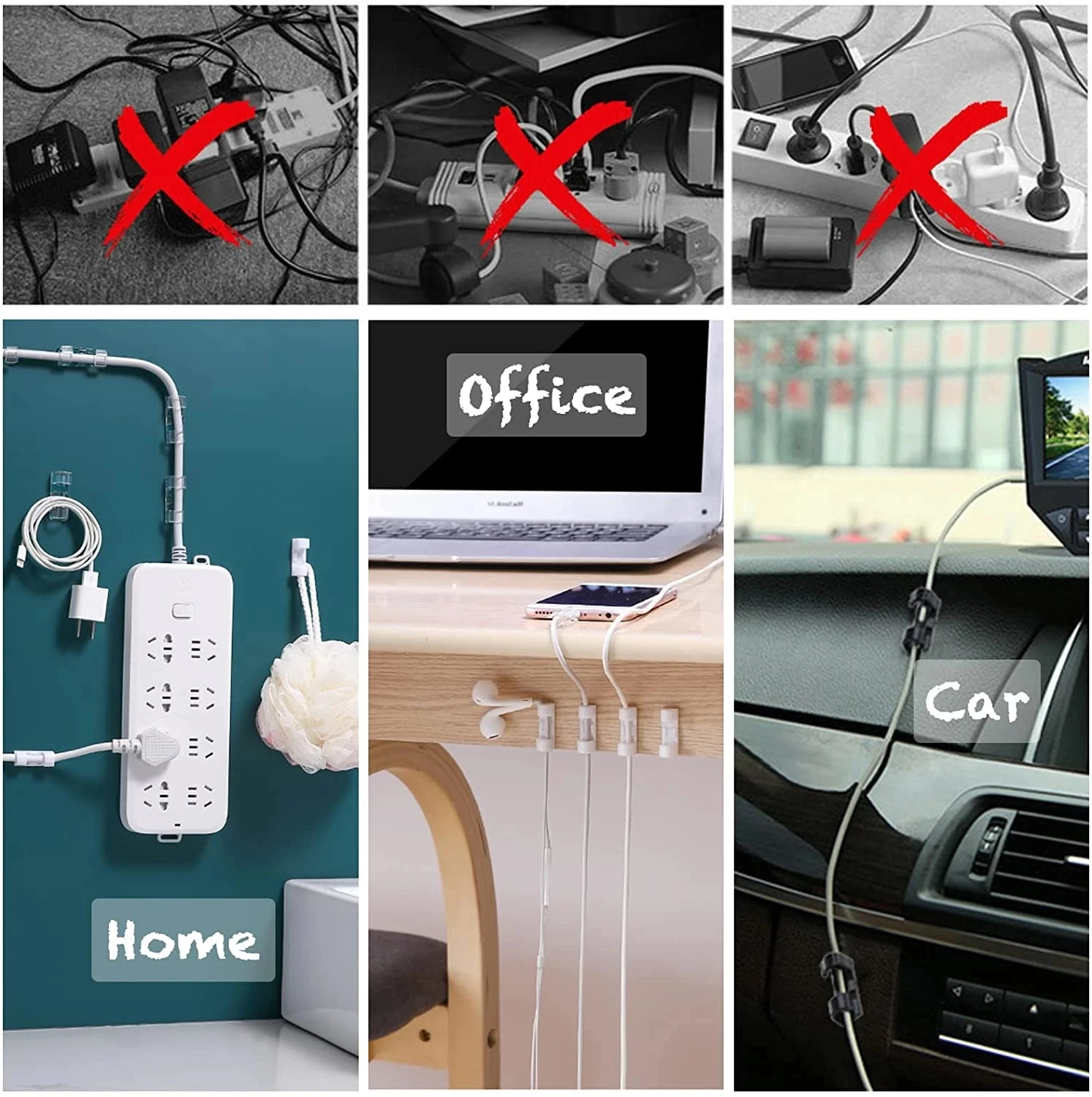 Organizador de clips para cabl - Desk Organizer reseña y precio