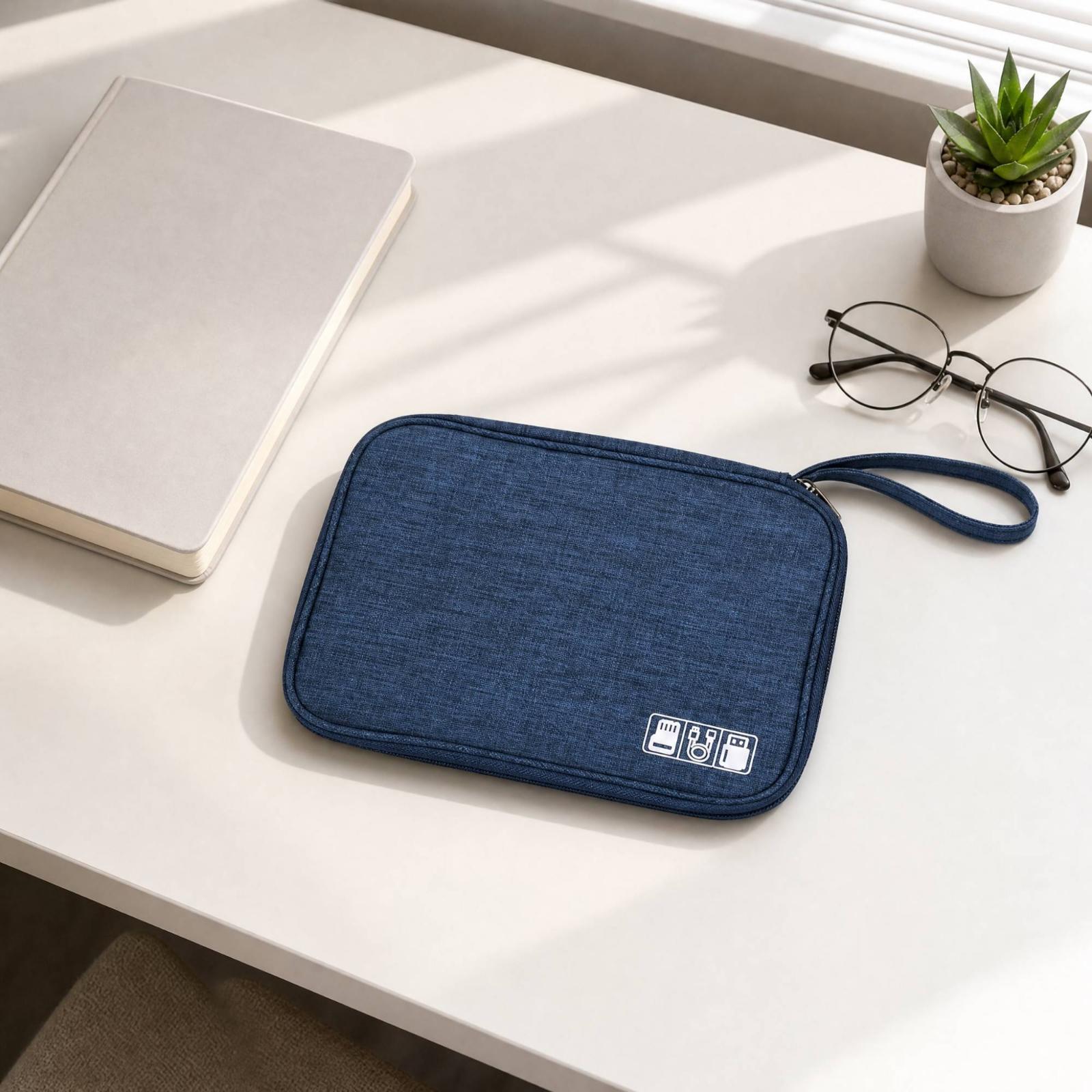 Estuche organizador de cables  - Desk Organizer reseña y precio