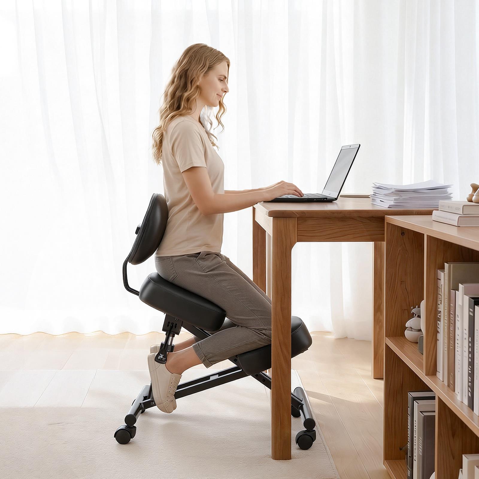 Silla ergonómica con respaldo  - Office Chair reseña y precio