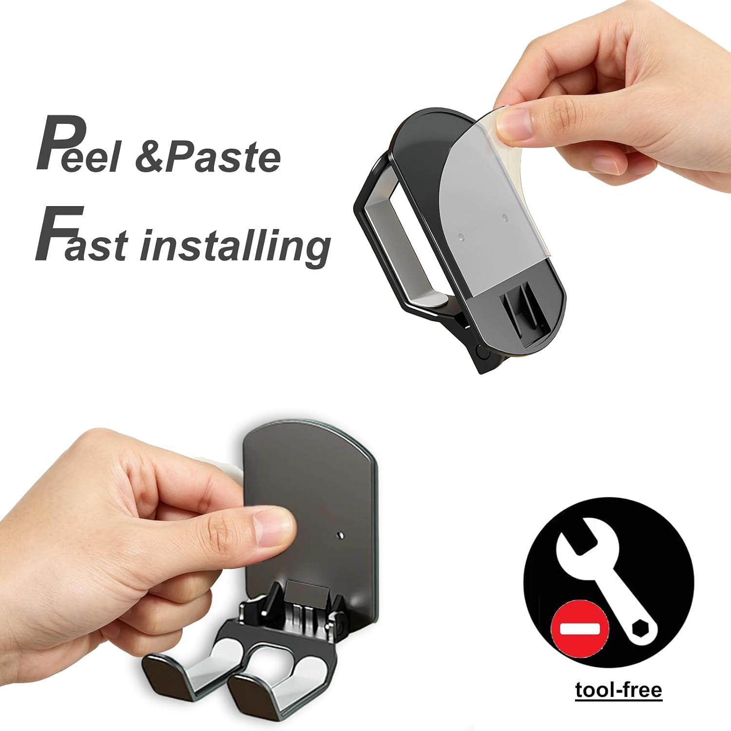 Soporte de pared con gancho pa - Desk Organizer reseña y precio
