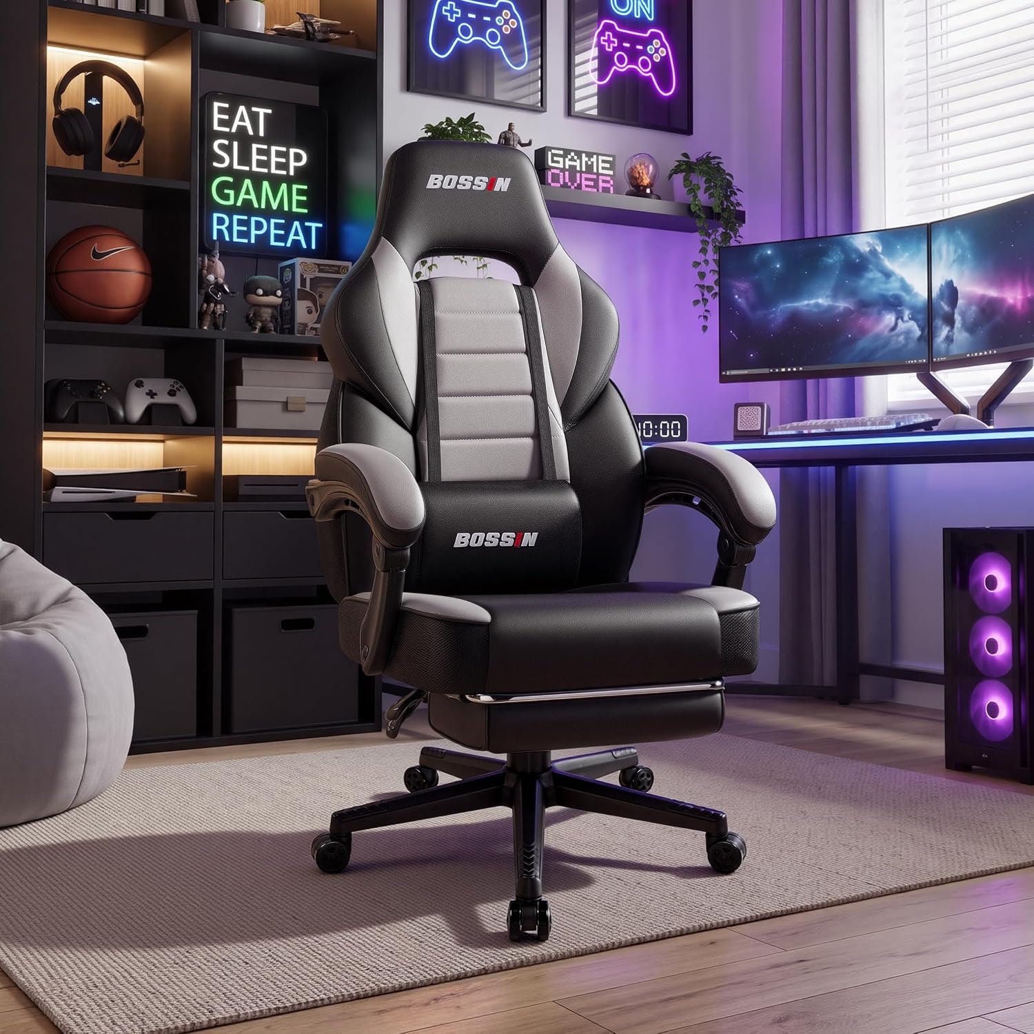 Silla de juego con función de  - Office Chair Cushion reseña y precio