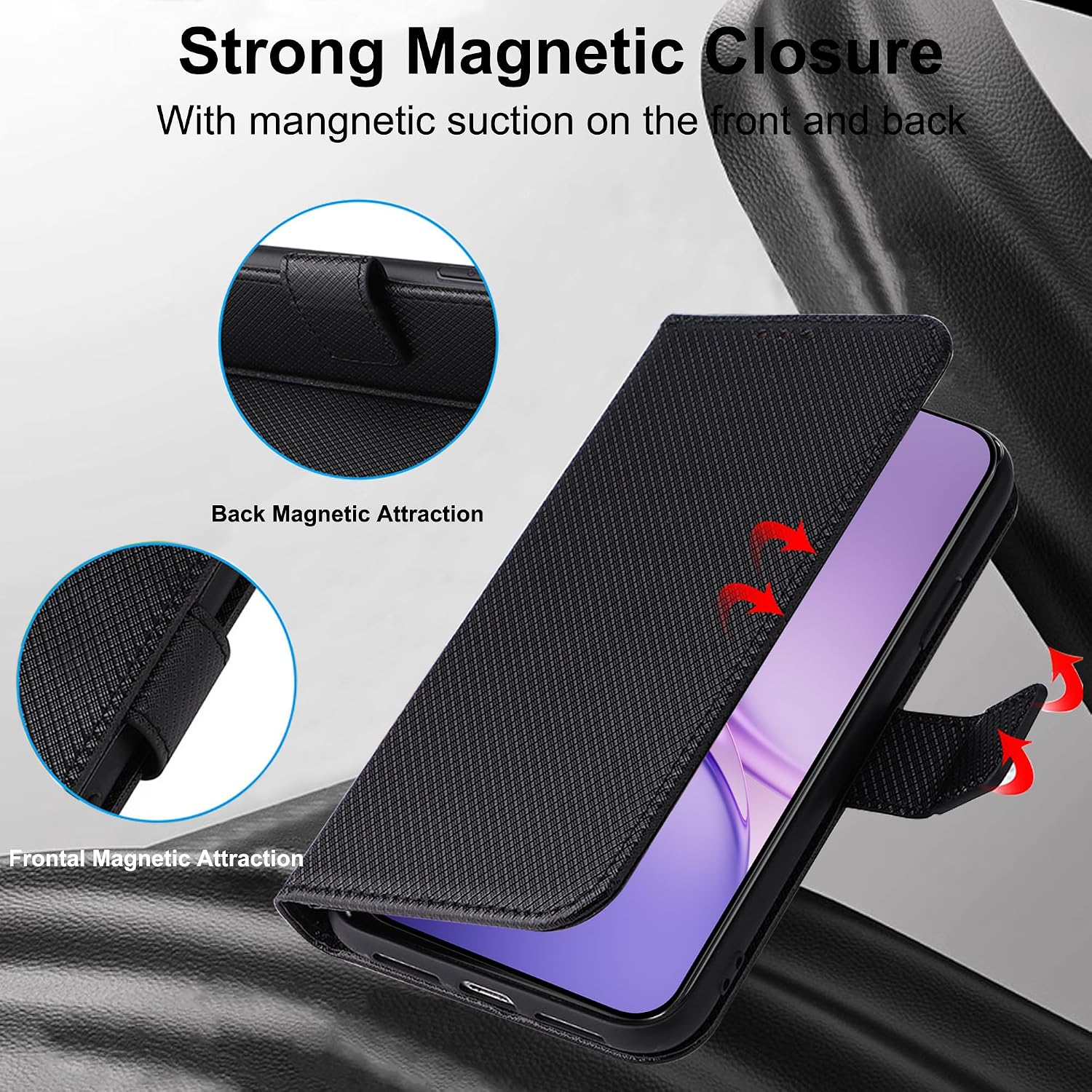 Funda tipo billetera de cuero  - Bookshelf reseña y precio