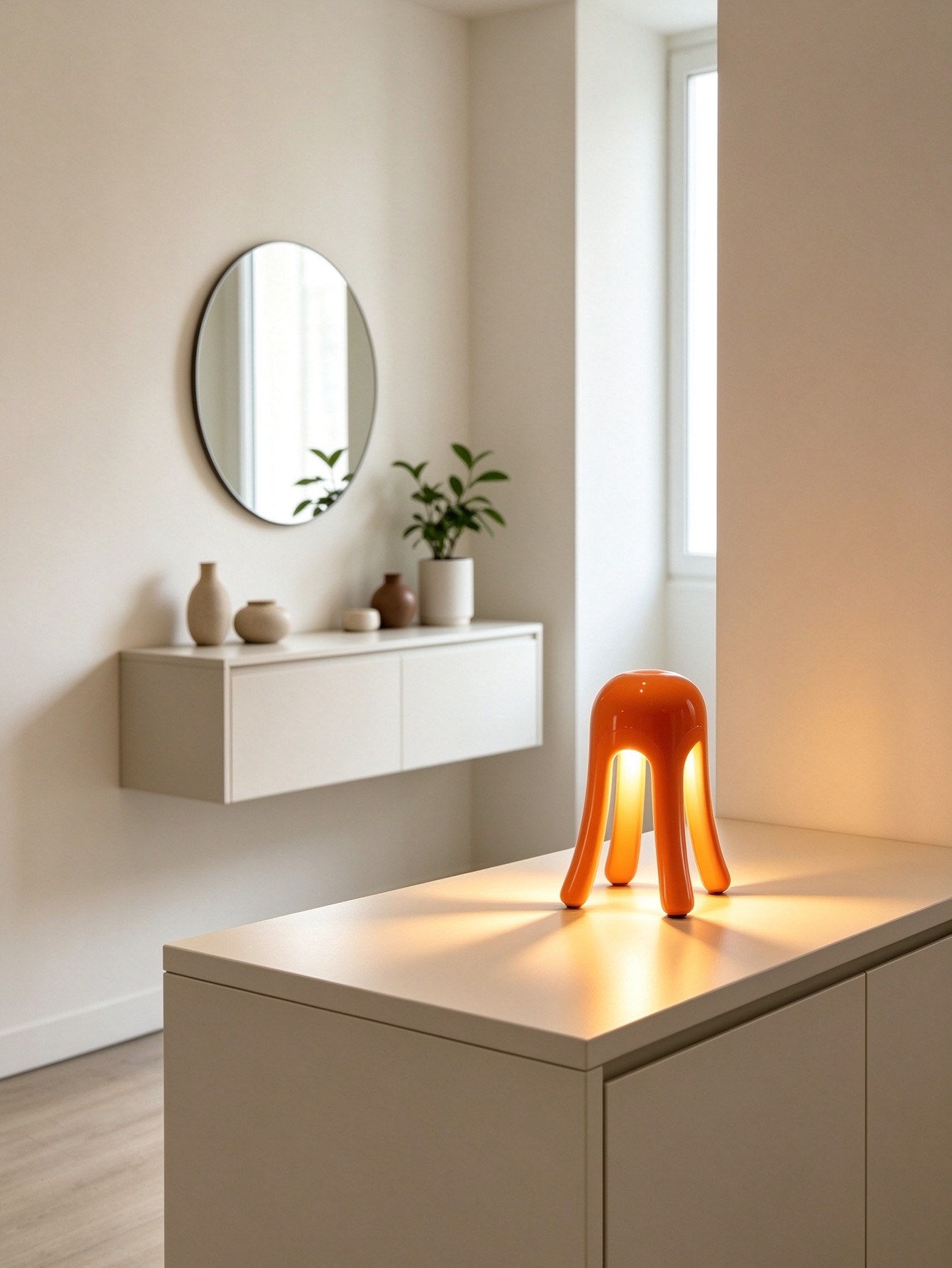 Tamaño compacto y base estable - Desk Lamp reseña y precio